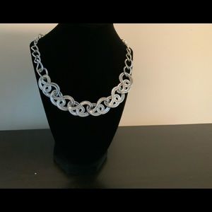 Silver Swirls Necklace